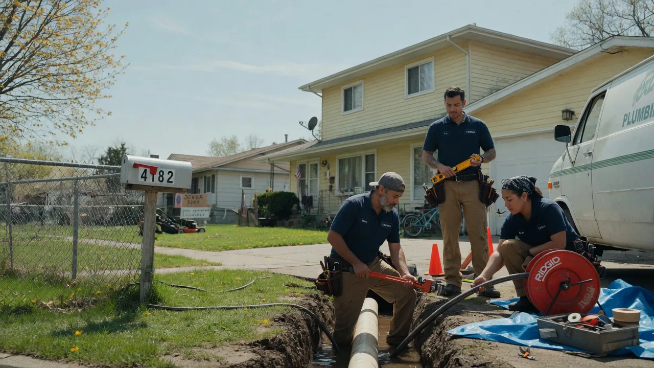 Gas Line Repair in Grand Marsh, WI near me